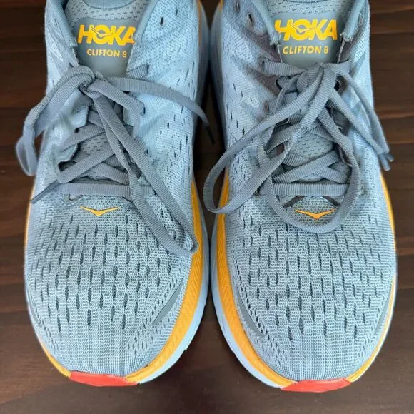 HOKA ONE ONE Clifton 8 Men's Running Shoes Goblin Blue/Mountain Spring Size 11 D - Picture 11 of 14